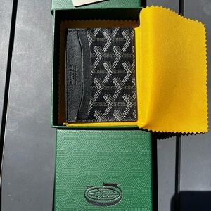 Goyard Black Card Holder